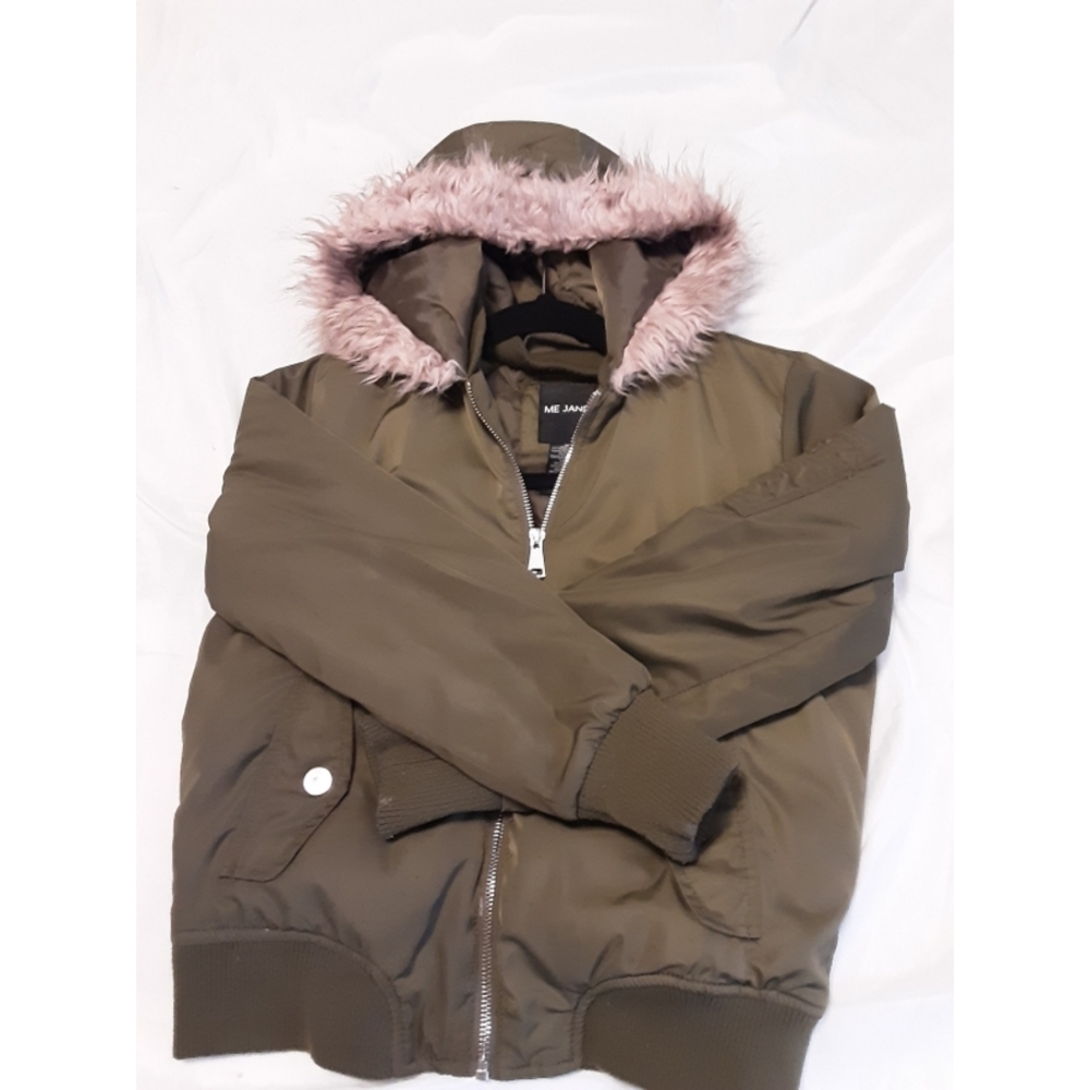 Green Jacket with Pockets Size 12